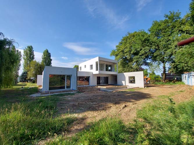 Réalisation de construction de maison par CGB Batiment 17, maçon à Rétaud