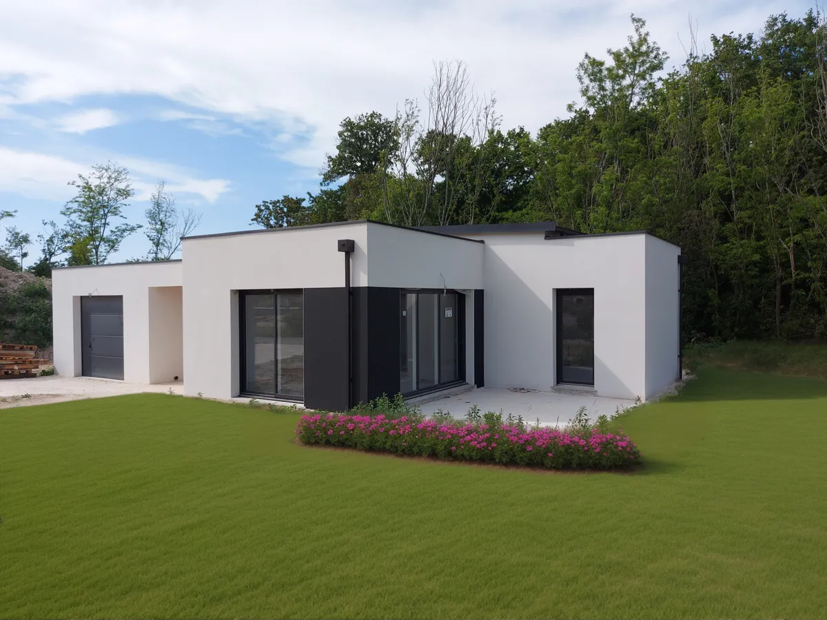 Réalisation de construction de maison par CGB Batiment 17, maçon à Rétaud